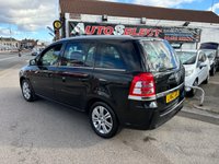 USED 2012 62 VAUXHALL ZAFIRA 1.6 16V Design MPV 5dr Petrol Manual Euro 5 (SNav) (115 ps) 