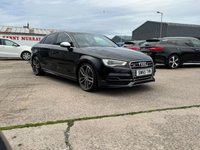 USED 2016 65 AUDI S3 2.0 TFSI Saloon 4dr Petrol S Tronic quattro Euro 6 (s/s) (300 ps) 