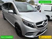 USED 2023 23 MERCEDES-BENZ V-CLASS 2.0 V220d AMG Line Executive Van, 61,500 miles, FSH, 8 seats, Full Leather leather, sat nav, TV In Rear, starlight roof, auto, Euro 6 ULEZ NO VAT! Approved Cars and Finance are pleased to offer this Mercedes Benz V-Class V220d AMG Line Executive Van with 61,500 miles and a full service History, ULEZ Complaint Euro 6 diesel 8 Seater vehicle with a Fantastic spec, previous sue fo the vehicle was for Excetive Driving due to the extras in which this vehicle has, In the Rear of cabin there is 6 Full leather seats, Starlight Headliner, 32 Inch TV, Electric doors and much much more. In the front of the cabin there is Wireless phone charging, a Co