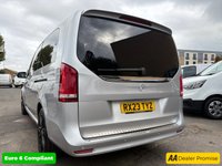 USED 2023 23 MERCEDES-BENZ V-CLASS 2.0 V220d AMG Line Executive Van, 61,500 miles, FSH, 8 seats, Full Leather leather, sat nav, TV In Rear, starlight roof, auto, Euro 6 ULEZ NO VAT! Approved Cars and Finance are pleased to offer this Mercedes Benz V-Class V220d AMG Line Executive Van with 61,500 miles and a full service History, ULEZ Complaint Euro 6 diesel 8 Seater vehicle with a Fantastic spec, previous sue fo the vehicle was for Excetive Driving due to the extras in which this vehicle has, In the Rear of cabin there is 6 Full leather seats, Starlight Headliner, 32 Inch TV, Electric doors and much much more. In the front of the cabin there is Wireless phone charging, a Co