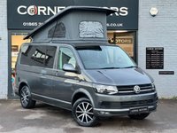 USED 2018 68 VOLKSWAGEN TRANSPORTER T6 CAMPER 2.0 TDI 150PS EU6 6 SPEED MANUAL HIGHLINE 4 BERTH CAMPER VAN  LOW MILEAGE 4 BERTH CAMPER * FSH INC CAMBELT CHANGE * GREAT SPEC
