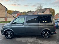 USED 2018 68 VOLKSWAGEN TRANSPORTER T6 CAMPER 2.0 TDI 150PS EU6 6 SPEED MANUAL HIGHLINE 4 BERTH CAMPER VAN  LOW MILEAGE 4 BERTH CAMPER * FSH INC CAMBELT CHANGE * GREAT SPEC