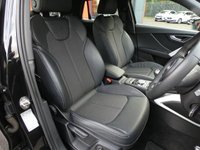 USED 2022 22 AUDI Q2 1.5 TFSI CoD 35 S line 5d 150 S/S 1 OWNER, GOOD SERVICE HISTORY, SAT NAV, VIRTUAL COCKPIT (DIGITAL DASH), APPLE CARPLAY / ANDROID AUTO, REAR PARKING SENSORS, ELECTRIC TAILGATE, LED DAYTIME RUNNING LIGHTS, RAIN & LIGHT SENSORS, CRUISE CONTROL & SPEED LIMITER, ELECTRIC FOLDING MIRRORS, HALF LEATHER, SPORT SEATS WITH ELECTRIC LUMBAR SUPPORT, DAB RADIO, BLUETOOTH, VOICE CONTROL, MANUAL 6 SPEED, 18 INCH ALLOYS, AIR CONDITIONING, AUTO DIMMING REAR VIEW, ILLUMINATING VANITY MIRRORS, AUTO HOLD, DRIVE SELECT, FRONT ARM REST, AUX & USB