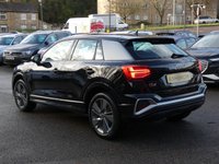 USED 2022 22 AUDI Q2 1.5 TFSI CoD 35 S line 5d 150 S/S 1 OWNER, GOOD SERVICE HISTORY, SAT NAV, VIRTUAL COCKPIT (DIGITAL DASH), APPLE CARPLAY / ANDROID AUTO, REAR PARKING SENSORS, ELECTRIC TAILGATE, LED DAYTIME RUNNING LIGHTS, RAIN & LIGHT SENSORS, CRUISE CONTROL & SPEED LIMITER, ELECTRIC FOLDING MIRRORS, HALF LEATHER, SPORT SEATS WITH ELECTRIC LUMBAR SUPPORT, DAB RADIO, BLUETOOTH, VOICE CONTROL, MANUAL 6 SPEED, 18 INCH ALLOYS, AIR CONDITIONING, AUTO DIMMING REAR VIEW, ILLUMINATING VANITY MIRRORS, AUTO HOLD, DRIVE SELECT, FRONT ARM REST, AUX & USB
