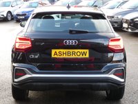 USED 2022 22 AUDI Q2 1.5 TFSI CoD 35 S line 5d 150 S/S 1 OWNER, GOOD SERVICE HISTORY, SAT NAV, VIRTUAL COCKPIT (DIGITAL DASH), APPLE CARPLAY / ANDROID AUTO, REAR PARKING SENSORS, ELECTRIC TAILGATE, LED DAYTIME RUNNING LIGHTS, RAIN & LIGHT SENSORS, CRUISE CONTROL & SPEED LIMITER, ELECTRIC FOLDING MIRRORS, HALF LEATHER, SPORT SEATS WITH ELECTRIC LUMBAR SUPPORT, DAB RADIO, BLUETOOTH, VOICE CONTROL, MANUAL 6 SPEED, 18 INCH ALLOYS, AIR CONDITIONING, AUTO DIMMING REAR VIEW, ILLUMINATING VANITY MIRRORS, AUTO HOLD, DRIVE SELECT, FRONT ARM REST, AUX & USB