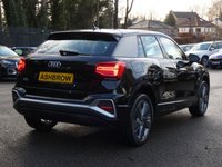 USED 2022 22 AUDI Q2 1.5 TFSI CoD 35 S line 5d 150 S/S 1 OWNER, GOOD SERVICE HISTORY, SAT NAV, VIRTUAL COCKPIT (DIGITAL DASH), APPLE CARPLAY / ANDROID AUTO, REAR PARKING SENSORS, ELECTRIC TAILGATE, LED DAYTIME RUNNING LIGHTS, RAIN & LIGHT SENSORS, CRUISE CONTROL & SPEED LIMITER, ELECTRIC FOLDING MIRRORS, HALF LEATHER, SPORT SEATS WITH ELECTRIC LUMBAR SUPPORT, DAB RADIO, BLUETOOTH, VOICE CONTROL, MANUAL 6 SPEED, 18 INCH ALLOYS, AIR CONDITIONING, AUTO DIMMING REAR VIEW, ILLUMINATING VANITY MIRRORS, AUTO HOLD, DRIVE SELECT, FRONT ARM REST, AUX & USB