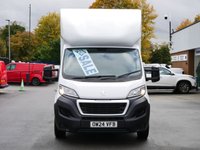 USED 2024 24 PEUGEOT BOXER 440 2.2 BLUEHDI 165 BHP L4 X-LONG PRO CURTAIN SIDE ( NO VAT ) AIR CON | L4 X-LONG | CURTAIN SIDE | NO VAT !