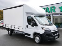 USED 2024 24 PEUGEOT BOXER 440 2.2 BLUEHDI 165 BHP L4 X-LONG PRO CURTAIN SIDE ( NO VAT ) AIR CON | L4 X-LONG | CURTAIN SIDE | NO VAT !