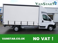 USED 2024 24 PEUGEOT BOXER 440 2.2 BLUEHDI 165 BHP L4 X-LONG PRO CURTAIN SIDE ( NO VAT ) AIR CON | L4 X-LONG | CURTAIN SIDE | NO VAT !
