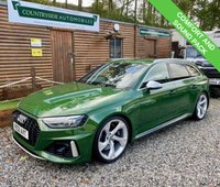 USED 2021 21 AUDI RS4 AVANT 2.9 TFSI V6 Estate 5dr Petrol Tiptronic quattro Euro 6 (s/s) (450 ps) THIS CAR WAS BOUGHT BY A VERY GOOD FRIEND OF MINE AND AT POINT OF SALE HE WAS TOLD IT HAD FULL SERVICE HISTORY !  ON ME ACTUALLY SELLING THE VEHICLE AT &pound;47,995 WE WENT TO AUDI TO RETRIEVE THE HISTORY AND WERE TOLD THAT THERE IS NO HISTORY STORED ON AUDIS COMPUTER ! THE CAR IS SAYING NOT DUE A SERVICE FOR 6000 MILES SO I AM IN NO DOUBT THAT THE CAR HAS BEEN SERVICED BUT WE DONT HAVE THE RECEIPT. PRICE HAS NOW BEEN DROPPED MASSIVELY TO &pound;40,000 AND IS THE CHEAPEST IN THE COUNTRY AND HAS NO FAULTS