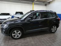 USED 2012 62 VOLKSWAGEN TIGUAN 2.0 TDI BlueMotion Tech SE SUV 5dr Diesel DSG 4WD Euro 5 (s/s) (140 ps) SAT NAV SUNROOF HEATED LEATHER INTERIOR CRUISE CONTROL PARKING SENSORS 4 OWNERS 12 SERVICES TO 98K MILES INC CAMBELT
