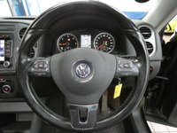 USED 2012 62 VOLKSWAGEN TIGUAN 2.0 TDI BlueMotion Tech SE SUV 5dr Diesel DSG 4WD Euro 5 (s/s) (140 ps) SAT NAV SUNROOF HEATED LEATHER INTERIOR CRUISE CONTROL PARKING SENSORS 4 OWNERS 12 SERVICES TO 98K MILES INC CAMBELT