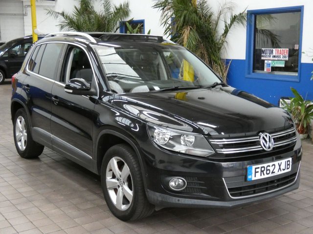 2012 62 Volkswagen Tiguan 2.0 TDI BlueMotion Tech SE SUV 5dr Diesel DSG 4WD Euro 5 (s/s) (140 ps)