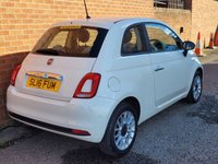 USED 2016 16 FIAT 500 1.2 ECO Pop Star Hatchback 3dr Petrol Manual Euro 6 (s/s) (69 bhp) 
