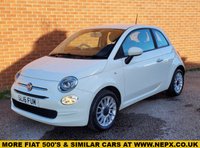 USED 2016 16 FIAT 500 1.2 ECO Pop Star Hatchback 3dr Petrol Manual Euro 6 (s/s) (69 bhp) 