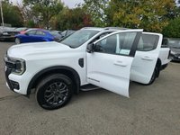 USED 2023 73 FORD RANGER 2.0 TD EcoBlue Wildtrak, 14.500 miles, Full Service Hist, 1 owner, Automatic, Sat Nav, Alloys  Rear camera, Leather Interior, Euro 6 ULEZ! +VAT @20%! This 2023 Ford Ranger TD Wildtrak presents an exceptional opportunity with its remarkably low mileage of just 14,500 miles and a single owner from new. This Four Wheel Drive pickup is powered by an efficient 2.0L Diesel engine, meeting Euro 6 emissions standards. It boasts a range of desirable features, including a heated steering wheel for those colder mornings, passive keyless entry and start for ultimate convenience, and advanced LED reflector headlights for superior visibility. The Technolog