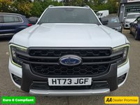 USED 2023 73 FORD RANGER 2.0 TD EcoBlue Wildtrak, 14.500 miles, Full Service Hist, 1 owner, Automatic, Sat Nav, Alloys  Rear camera, Leather Interior, Euro 6 ULEZ! +VAT @20%! This 2023 Ford Ranger TD Wildtrak presents an exceptional opportunity with its remarkably low mileage of just 14,500 miles and a single owner from new. This Four Wheel Drive pickup is powered by an efficient 2.0L Diesel engine, meeting Euro 6 emissions standards. It boasts a range of desirable features, including a heated steering wheel for those colder mornings, passive keyless entry and start for ultimate convenience, and advanced LED reflector headlights for superior visibility. The Technolog