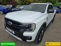 USED 2023 73 FORD RANGER 2.0 TD EcoBlue Wildtrak, 14.500 miles, Full Service Hist, 1 owner, Automatic, Sat Nav, Alloys  Rear camera, Leather Interior, Euro 6 ULEZ! +VAT @20%! This 2023 Ford Ranger TD Wildtrak presents an exceptional opportunity with its remarkably low mileage of just 14,500 miles and a single owner from new. This Four Wheel Drive pickup is powered by an efficient 2.0L Diesel engine, meeting Euro 6 emissions standards. It boasts a range of desirable features, including a heated steering wheel for those colder mornings, passive keyless entry and start for ultimate convenience, and advanced LED reflector headlights for superior visibility. The Technolog