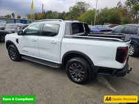 USED 2023 73 FORD RANGER 2.0 TD EcoBlue Wildtrak, 14.500 miles, Full Service Hist, 1 owner, Automatic, Sat Nav, Alloys  Rear camera, Leather Interior, Euro 6 ULEZ! +VAT @20%! This 2023 Ford Ranger TD Wildtrak presents an exceptional opportunity with its remarkably low mileage of just 14,500 miles and a single owner from new. This Four Wheel Drive pickup is powered by an efficient 2.0L Diesel engine, meeting Euro 6 emissions standards. It boasts a range of desirable features, including a heated steering wheel for those colder mornings, passive keyless entry and start for ultimate convenience, and advanced LED reflector headlights for superior visibility. The Technolog