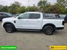 USED 2023 73 FORD RANGER 2.0 TD EcoBlue Wildtrak, 14.500 miles, Full Service Hist, 1 owner, Automatic, Sat Nav, Alloys  Rear camera, Leather Interior, Euro 6 ULEZ! +VAT @20%! This 2023 Ford Ranger TD Wildtrak presents an exceptional opportunity with its remarkably low mileage of just 14,500 miles and a single owner from new. This Four Wheel Drive pickup is powered by an efficient 2.0L Diesel engine, meeting Euro 6 emissions standards. It boasts a range of desirable features, including a heated steering wheel for those colder mornings, passive keyless entry and start for ultimate convenience, and advanced LED reflector headlights for superior visibility. The Technolog