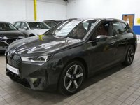 USED 2022 22 BMW IX 40 76.6kWh M Sport SUV 5dr Electric Auto xDrive (326 ps) SAT NAV LEATHER HEATED SEATS CRUISE CONTROL PARKING SENSORS 1 OWNER SERVICE HISTORY WARRANTY