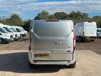USED 2018 68 FORD TRANSIT CUSTOM 2.0 ECOBLUE 105PS DOUBLE CAB CREW VAN 6 SEAT L1 H1 - NO VAT 