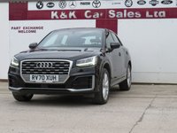 USED 2020 70 AUDI Q2 1.5 TFSI CoD 35 S line SUV 5dr Petrol S Tronic Euro 6 (s/s) (150 ps) 