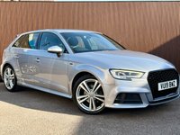USED 2019 19 AUDI A3 1.5 TFSI CoD 35 S line Sportback 5dr Petrol S Tronic Euro 6 (s/s) (150 ps) S line Styling | Auto | ULEZ