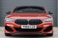 USED 2019 69 BMW 8 SERIES 4.4 M850i V8 Steptronic xDrive Euro 6 (s/s) 2dr CARBON ROOF-SUNSET ORANGE-HUD