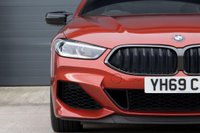 USED 2019 69 BMW 8 SERIES 4.4 M850i V8 Steptronic xDrive Euro 6 (s/s) 2dr CARBON ROOF-SUNSET ORANGE-HUD