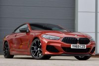 USED 2019 69 BMW 8 SERIES 4.4 M850i V8 Steptronic xDrive Euro 6 (s/s) 2dr CARBON ROOF-SUNSET ORANGE-HUD