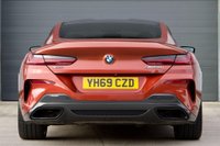 USED 2019 69 BMW 8 SERIES 4.4 M850i V8 Steptronic xDrive Euro 6 (s/s) 2dr CARBON ROOF-SUNSET ORANGE-HUD