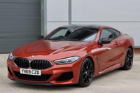 USED 2019 69 BMW 8 SERIES 4.4 M850i V8 Steptronic xDrive Euro 6 (s/s) 2dr CARBON ROOF-SUNSET ORANGE-HUD