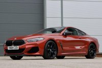 USED 2019 69 BMW 8 SERIES 4.4 M850i V8 Steptronic xDrive Euro 6 (s/s) 2dr CARBON ROOF-SUNSET ORANGE-HUD