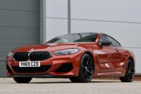 USED 2019 69 BMW 8 SERIES 4.4 M850i V8 Steptronic xDrive Euro 6 (s/s) 2dr CARBON ROOF-SUNSET ORANGE-HUD