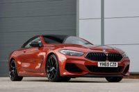 USED 2019 69 BMW 8 SERIES 4.4 M850i V8 Steptronic xDrive Euro 6 (s/s) 2dr CARBON ROOF-SUNSET ORANGE-HUD