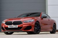 USED 2019 69 BMW 8 SERIES 4.4 M850i V8 Steptronic xDrive Euro 6 (s/s) 2dr CARBON ROOF-SUNSET ORANGE-HUD