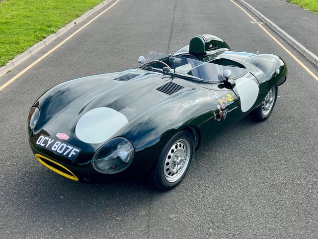 1968 Jaguar 100 Jaguar D-Type 1950’s LeMans Race Car Tribute // px swap
