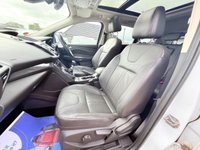 USED 2013 13 FORD KUGA 2.0 TDCi Titanium X SUV 5dr Diesel Manual 2WD Euro 5 (140 ps) Top of the Range  - Pano Roof - White and a FSH