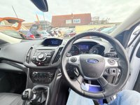 USED 2013 13 FORD KUGA 2.0 TDCi Titanium X SUV 5dr Diesel Manual 2WD Euro 5 (140 ps) Top of the Range  - Pano Roof - White and a FSH