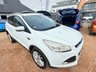 USED 2013 13 FORD KUGA 2.0 TDCi Titanium X SUV 5dr Diesel Manual 2WD Euro 5 (140 ps) Top of the Range  - Pano Roof - White and a FSH