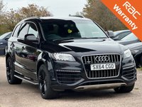 USED 2015 64 AUDI Q7 3.0 TDI V6 S line Sport Edition SUV 5dr Diesel Tiptronic quattro Euro 5 (s/s) (245 ps) *PANROOF~LEATHER~NAV~SENSORS*