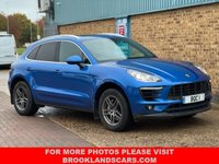 USED 2016 65 PORSCHE MACAN 3.0 TD V6 S SUV Sapphire Blue Diesel PDK 4WD Euro 6 (s/s) (258 ps) PANORAMIC SUNROOF HEATED LEATHER/ALCANTARA PRIVACY GLASS FRONT AND REAR PARK SENSORS WITH REVERSE CAMERA
