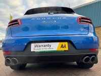USED 2016 65 PORSCHE MACAN 3.0 TD V6 S SUV Sapphire Blue Diesel PDK 4WD Euro 6 (s/s) (258 ps) PANORAMIC SUNROOF HEATED LEATHER/ALCANTARA PRIVACY GLASS FRONT AND REAR PARK SENSORS WITH REVERSE CAMERA