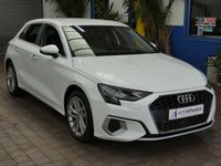 USED 2021 21 AUDI A3 1.0 TFSI 30 Sport Sportback 5dr Petrol S Tronic Euro 6 (s/s) (110 ps) SAT NAV ANDROID APPLE CARPLAY LEATHER CRUISE CONTROL PARKING SENSORS 1 OWNER EXCELLENT SERVICE HISTORY WARRANTY