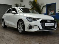 USED 2021 21 AUDI A3 1.0 TFSI 30 Sport Sportback 5dr Petrol S Tronic Euro 6 (s/s) (110 ps) SAT NAV ANDROID APPLE CARPLAY LEATHER CRUISE CONTROL PARKING SENSORS 1 OWNER EXCELLENT SERVICE HISTORY WARRANTY