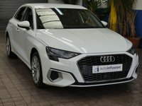 USED 2021 21 AUDI A3 1.0 TFSI 30 Sport Sportback 5dr Petrol S Tronic Euro 6 (s/s) (110 ps) SAT NAV ANDROID APPLE CARPLAY LEATHER CRUISE CONTROL PARKING SENSORS 1 OWNER EXCELLENT SERVICE HISTORY WARRANTY