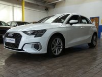 USED 2021 21 AUDI A3 1.0 TFSI 30 Sport Sportback 5dr Petrol S Tronic Euro 6 (s/s) (110 ps) SAT NAV ANDROID APPLE CARPLAY LEATHER CRUISE CONTROL PARKING SENSORS 1 OWNER EXCELLENT SERVICE HISTORY WARRANTY
