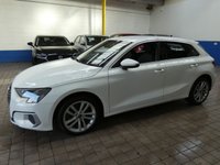 USED 2021 21 AUDI A3 1.0 TFSI 30 Sport Sportback 5dr Petrol S Tronic Euro 6 (s/s) (110 ps) SAT NAV ANDROID APPLE CARPLAY LEATHER CRUISE CONTROL PARKING SENSORS 1 OWNER EXCELLENT SERVICE HISTORY WARRANTY