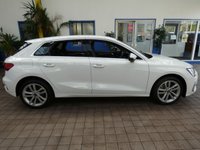 USED 2021 21 AUDI A3 1.0 TFSI 30 Sport Sportback 5dr Petrol S Tronic Euro 6 (s/s) (110 ps) SAT NAV ANDROID APPLE CARPLAY LEATHER CRUISE CONTROL PARKING SENSORS 1 OWNER EXCELLENT SERVICE HISTORY WARRANTY